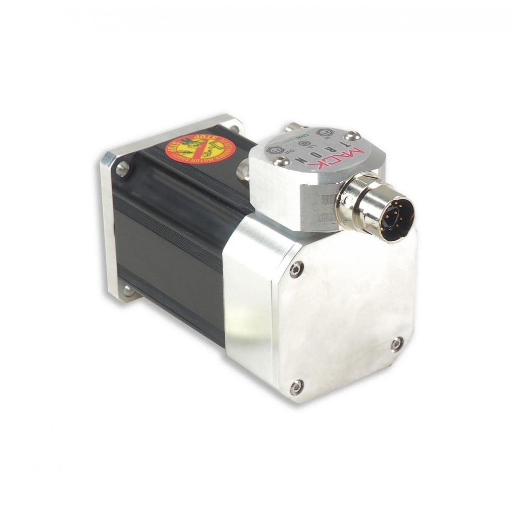 Ultra-compact servo motor with integrated drive