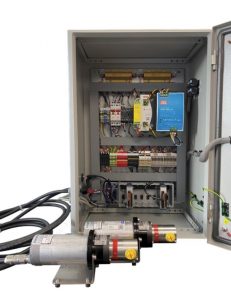 Motor Technology Ltd. were recently asked by a customer to assist in completing the build of a pump control unit. The project had been shelved after the colleague in charge left the company, so it was up to us to finish the job!