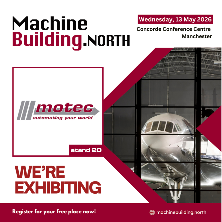 motec - exhibiting stand 20, Machine Building North
