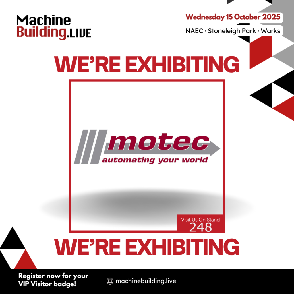 Machine Building Live motec at stand 248
