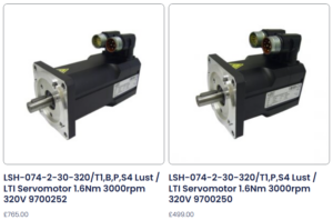LSH motors remaining stock